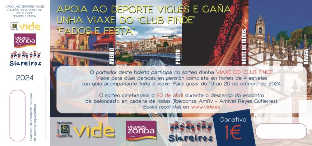 Apoia ao deporte vigués – sorteo