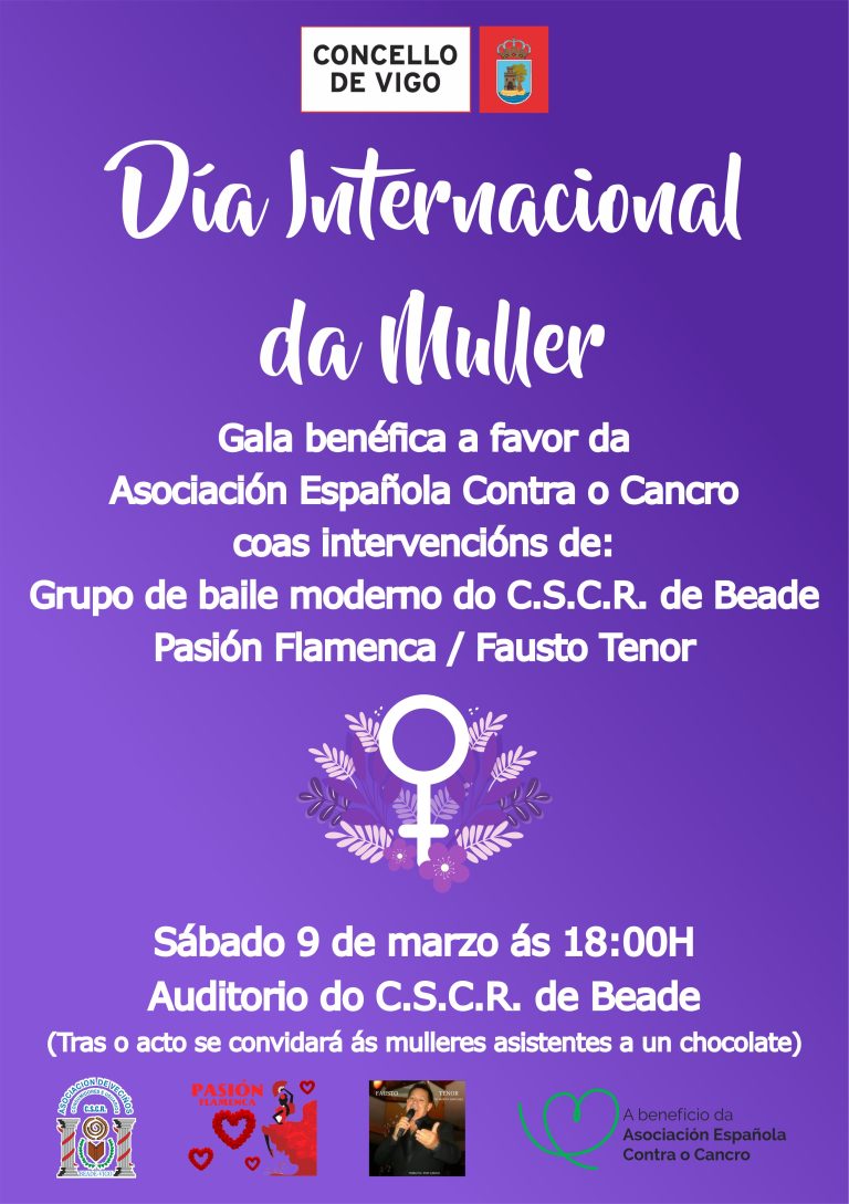Acto Conmemorativo do Día Internacional da Muller: 8-M