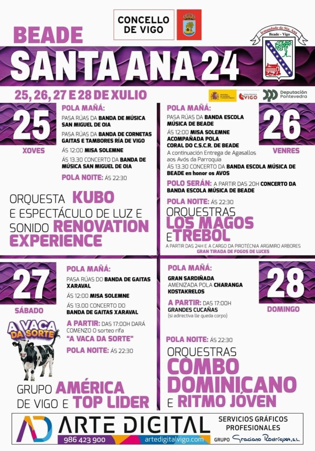 Festas de Santa Ana 2024