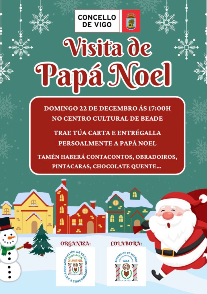 Papá Noel visita Beade