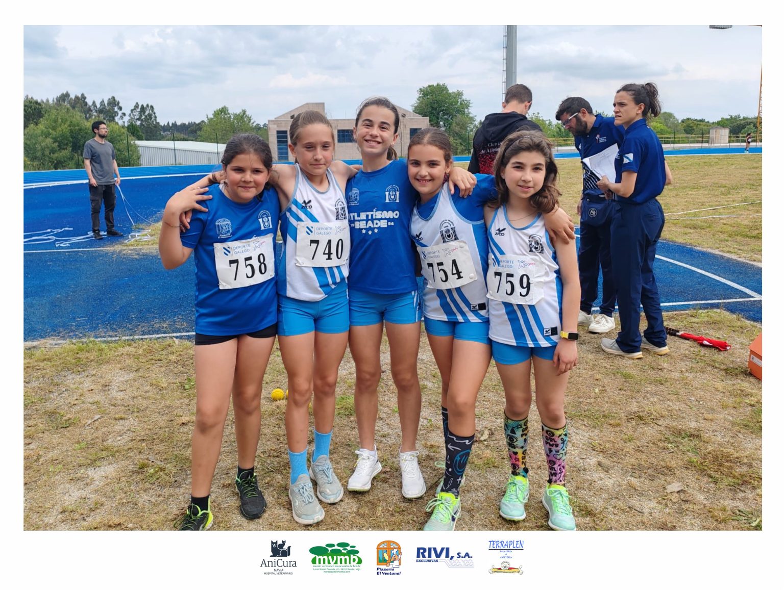 XLI Campionato Xunta de Galicia de Clubs Sub 16 / I Xornada Serie Municipal Concello de Vigo 2025 / Xogade – Atletismo en Pista – Provincial Pontevedra 2025 – Alevín e II Cross Escolar Chans Bembrive