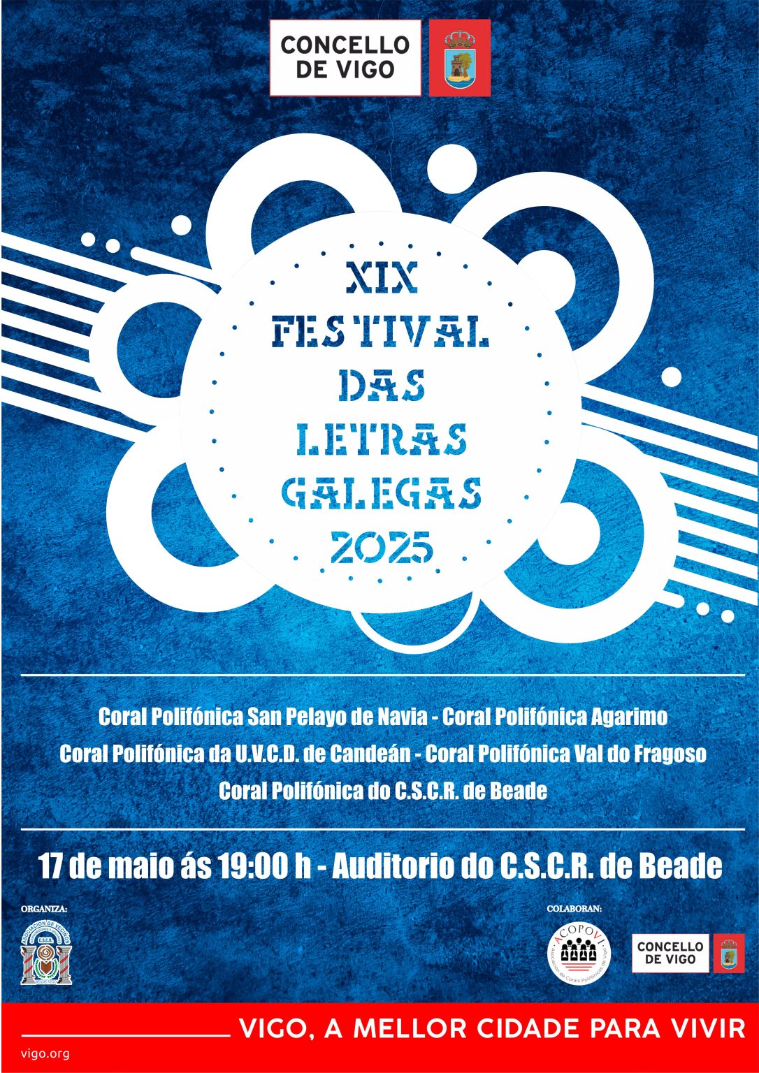 19º Festival do Día das Letras Galegas 2025