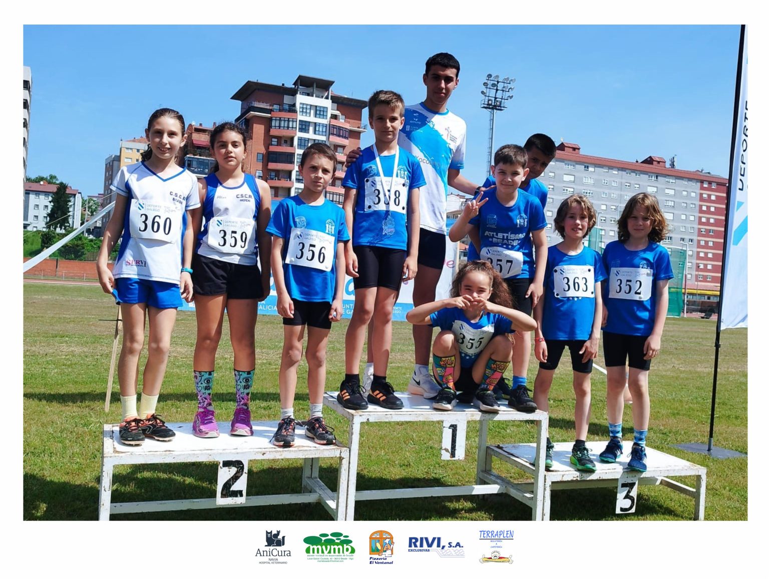 XLIX Trofeo S. Gimnástica Pontevedra – III xornada Froiz / Xogade – Atletismo en Pista – Provincial Pontevedra 2025 – Benxamín / 2ª Xornada Serie Municipal Concello de Vigo / XXX Campionato Xunta de Galicia de Atletismo Sub18 en Pista AL e I Cross Escolar Vigo Corre