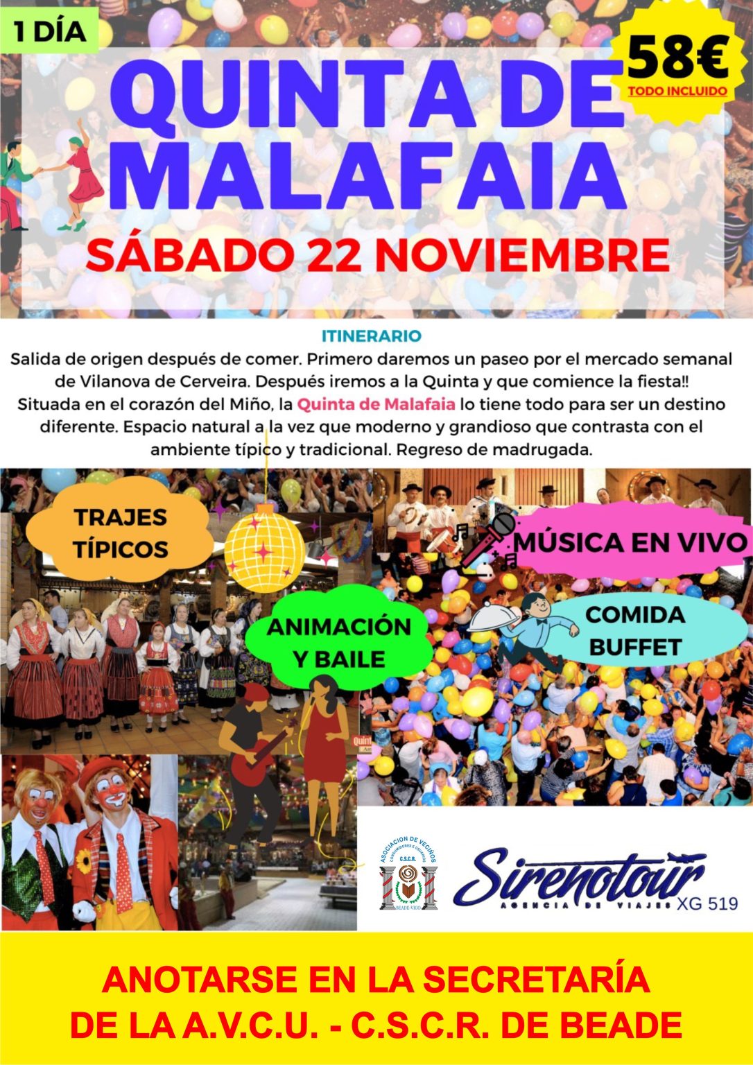 Viaxes – Quinta de Malafaia