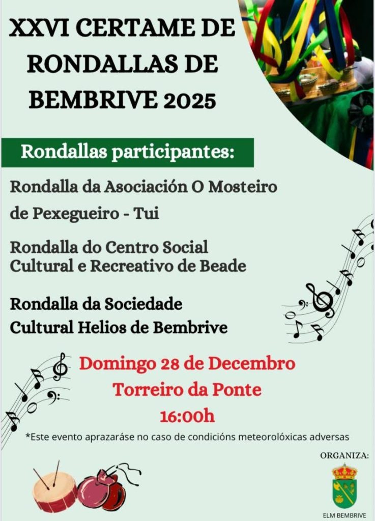 XXVI Certame de Rondallas de Bembrive 2025